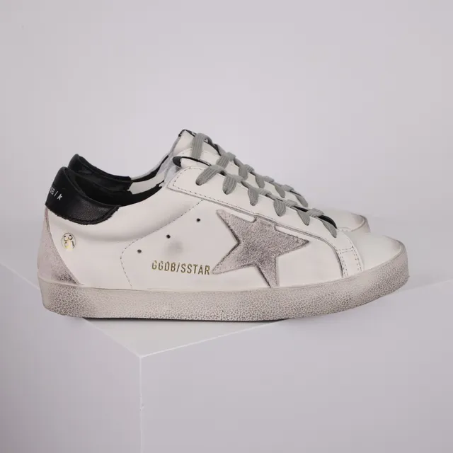 Golden Goose Superstar Off-White नجمة لامعة حذاء رياضي أسلوب حياة 3