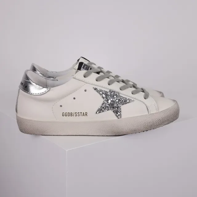 Golden Goose Superstar Off-White Estrela de Brilho Tênis Lifestyle 3