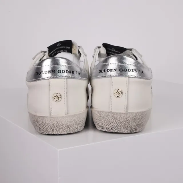 Golden Goose Superstar Off-White Estrela de Brilho Tênis Lifestyle 8
