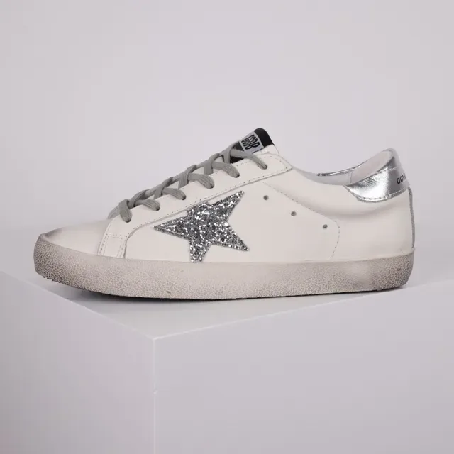 Golden Goose Superstar Off-White Estrela de Brilho Tênis Lifestyle 9