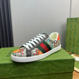 Gucci Ace Cartoon Print Multicolor Lifestyle Sneakers