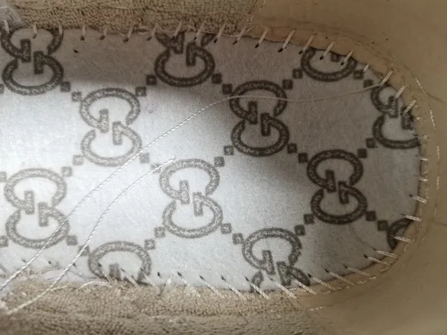 Gucci Beige Pink GG Monogram Canvas Web Stripe Lifestyle Sneakers 5