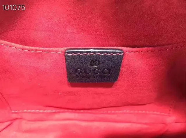 Gucci GG Marmont Quilted Chevron Dusty Pink Chain Bag 2