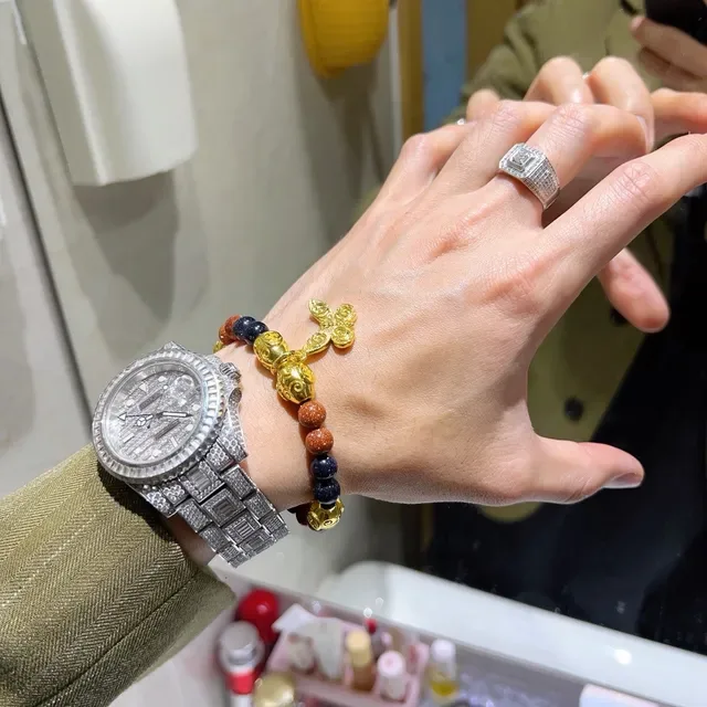 Gucci Gold Multicolor Beaded Bracelet 8