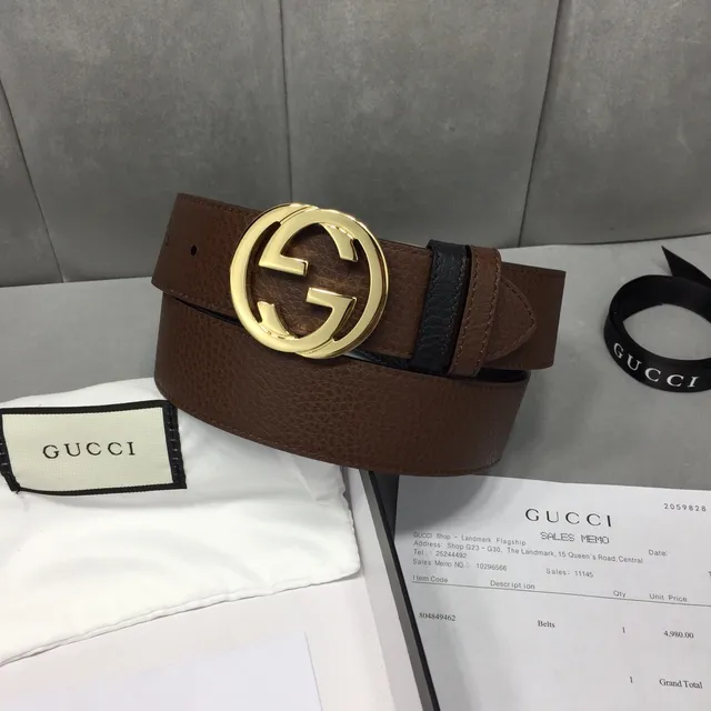 Gucci Horsebit 1955 Black and Brown Two-Tone Leather Belt 2