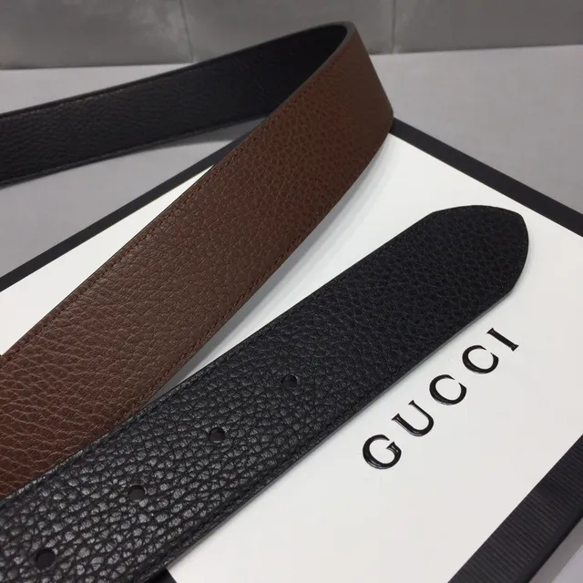 Gucci Horsebit 1955 Black and Brown Two-Tone Leather Belt 7