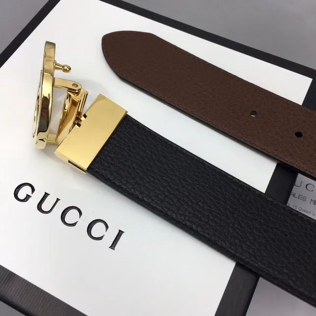 Gucci Horsebit 1955 Black and Brown Two-Tone Leather Belt 8