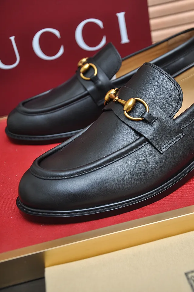 Gucci Horsebit 1955 Black Leather Horsebit Loafer 2
