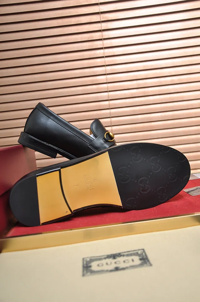 Gucci Horsebit 1955 Black Leather Horsebit Loafer 3