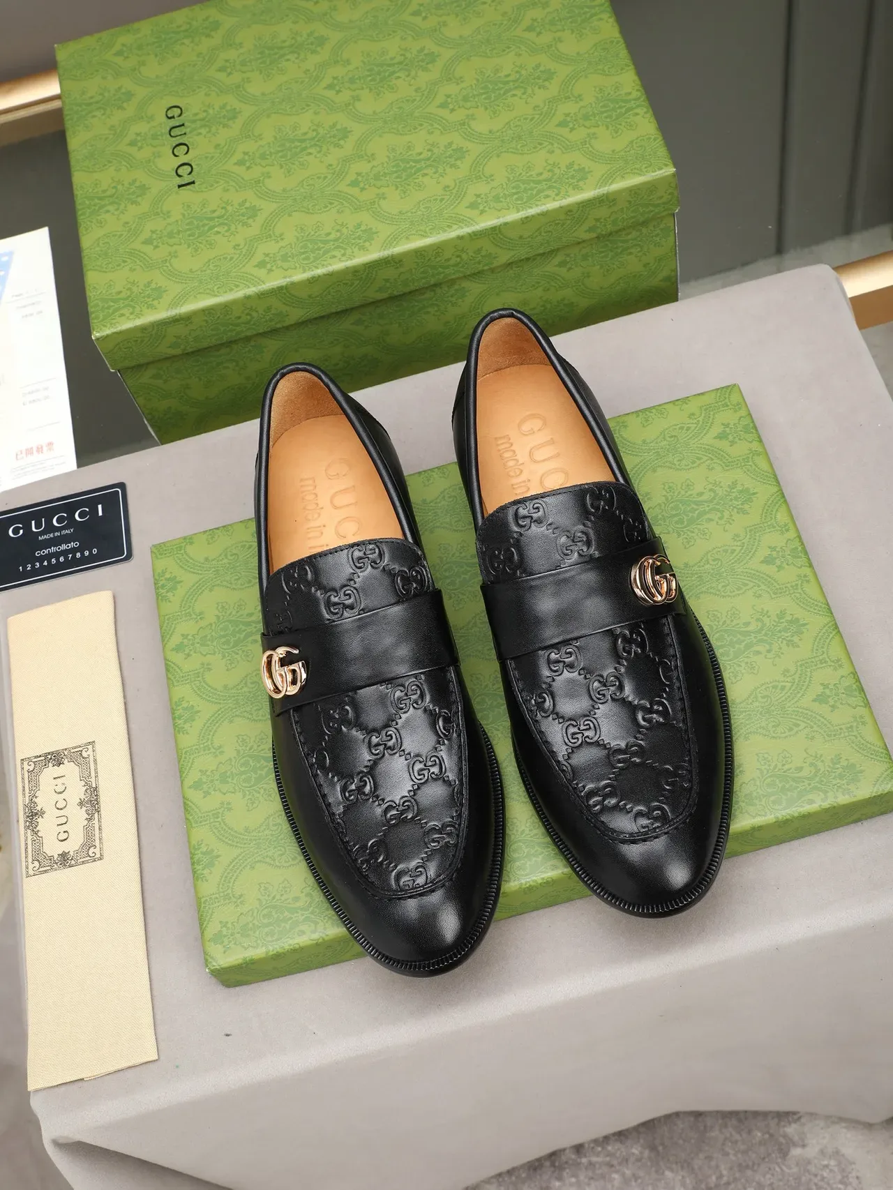 Gucci Horsebit 1955 Black Leather Horsebit Loafer 3