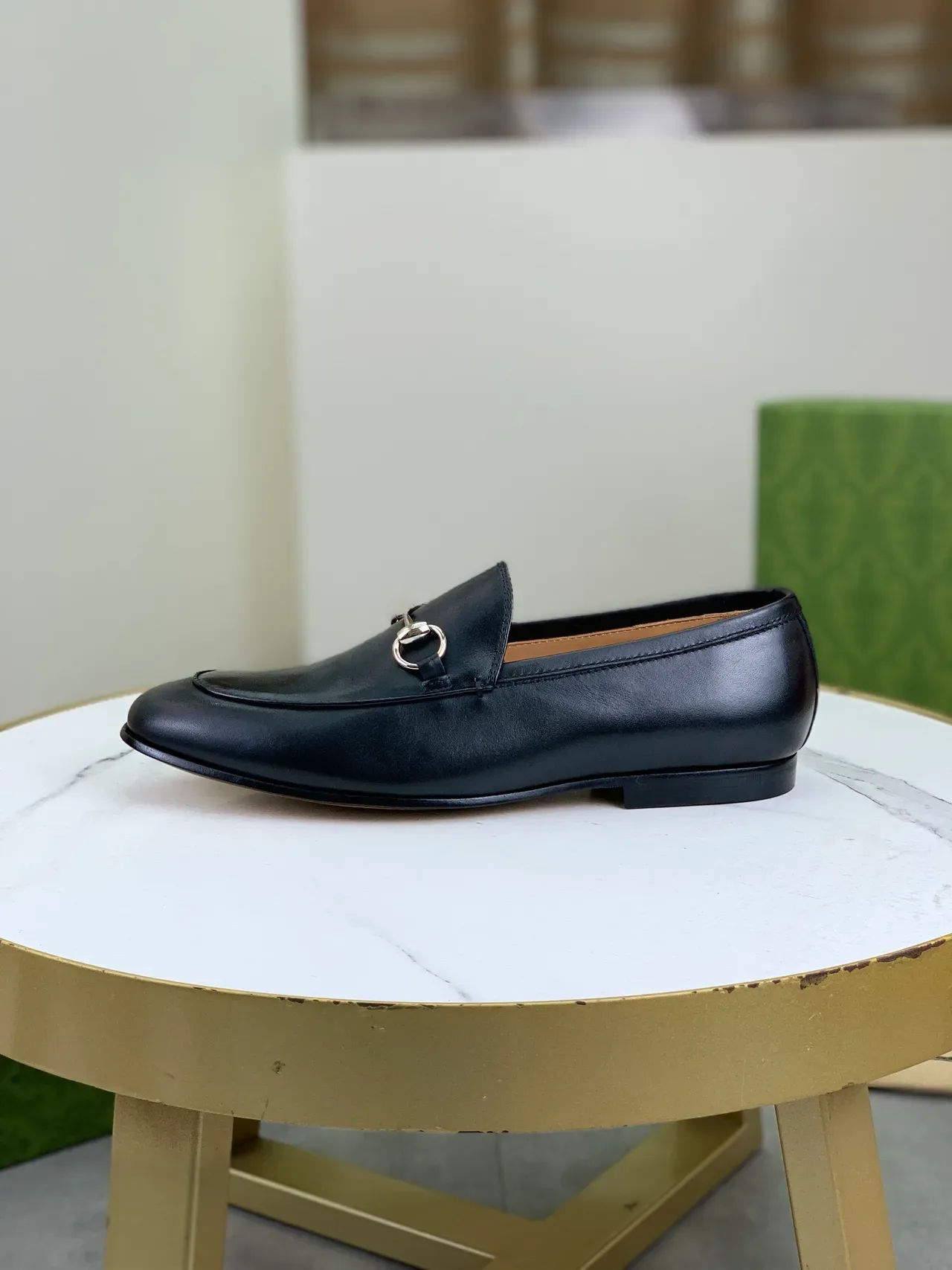 Gucci Horsebit 1955 Black Leather Horsebit Loafers 6