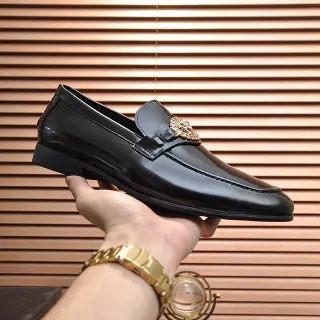 Gucci Horsebit 1955 কালো পেটেন্ট লেদার সোনালি সিংহ মাথা লোফার