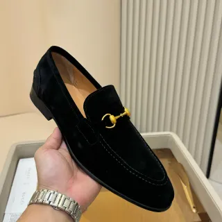 Gucci Horsebit 1955 काला सूड लोफर