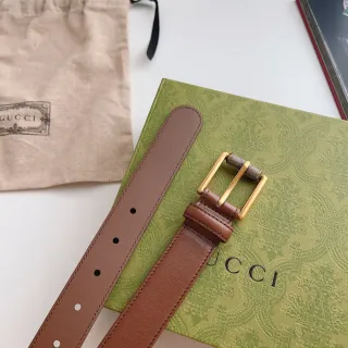 Gucci Horsebit 1955 Brown Leather Belt