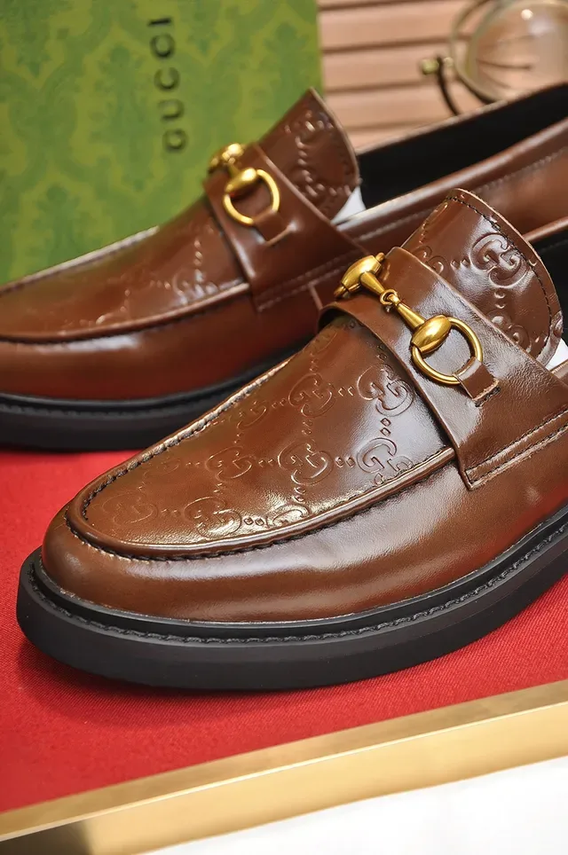 Gucci Horsebit 1955 Brown Leather Horsebit Loafers 2