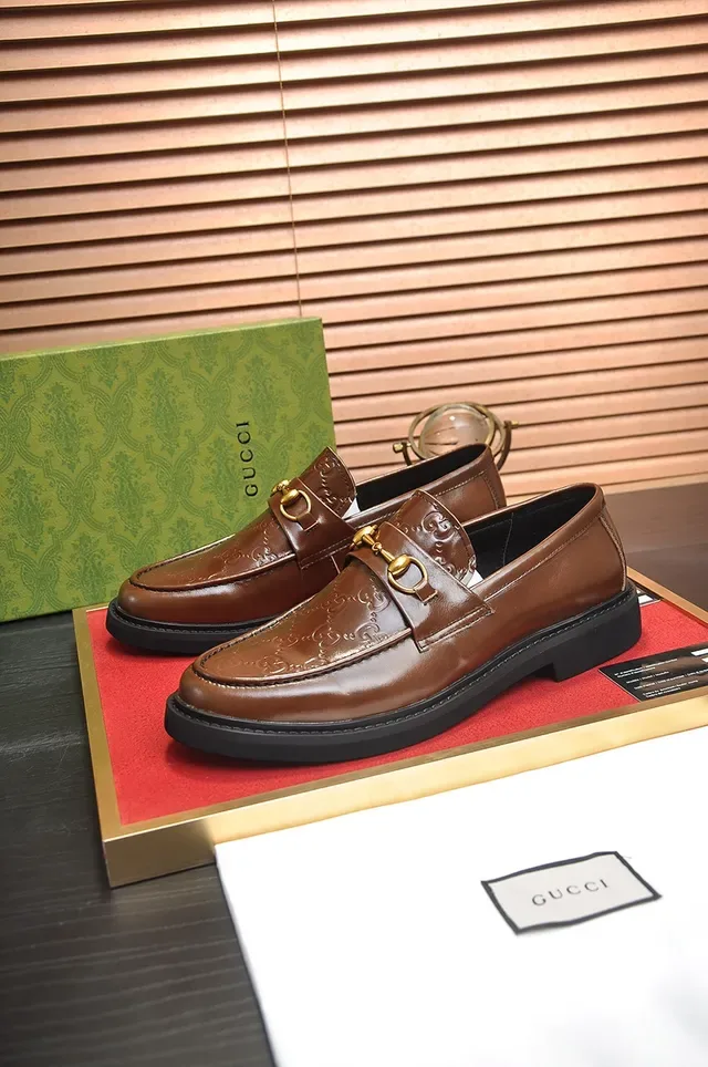 Gucci Horsebit 1955 Brown Leather Horsebit Loafers 4