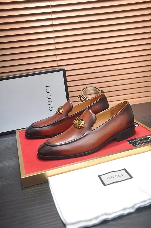 Gucci Horsebit 1955 Brown Leather Horsebit Loafers 4