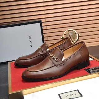 Gucci Horsebit 1955 Brown Leather Horsebit Loafers