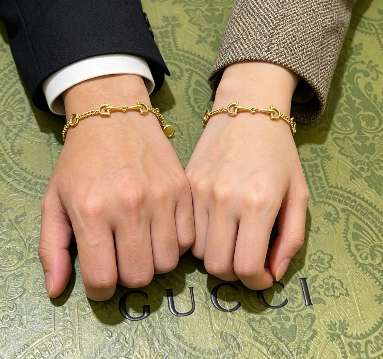 Gucci Horsebit 1955 Gold-Tone Chain Bracelet 8