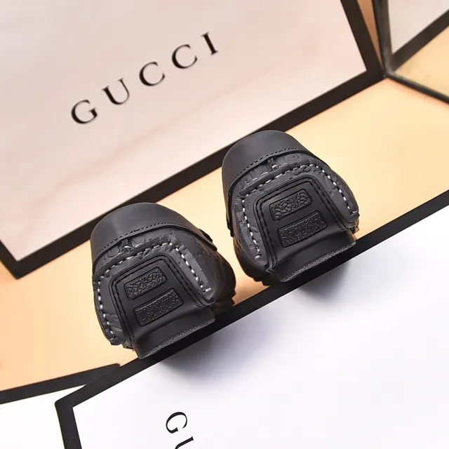 Gucci Horsebit 1955 Gray Red Embossed GG Monogram Buckle Loafer 9