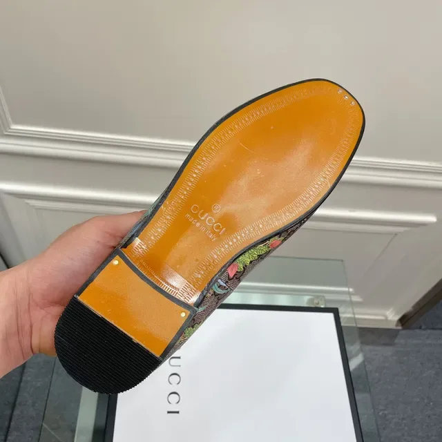 Gucci Horsebit 1955 Multicolor Tiger Print Loafers 3