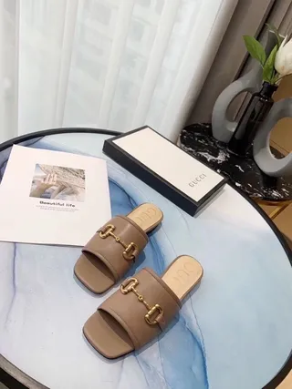 Gucci Horsebit 1955 Cuir Tan Chaussons à Bride Horsebit 7