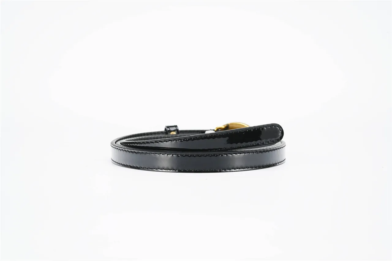 Gucci Ophidia Black Patent Leather Belt 3