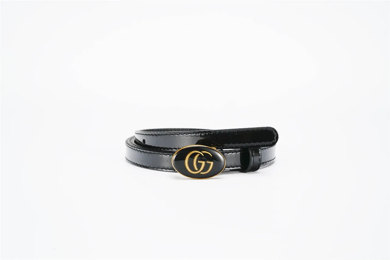 Gucci Ophidia Black Patent Leather Belt 4