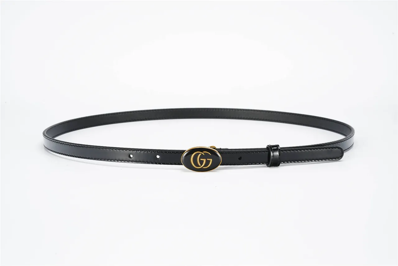 Gucci Ophidia Black Patent Leather Belt 10