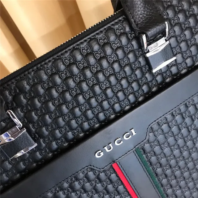 Gucci Ophidia Preto Vermelho Quilted GG Motif Couro Maletim com Asa Superior 5