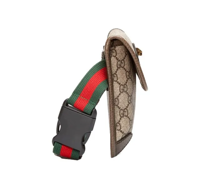 Gucci Ophidia GG Monogram sac bandoulière à rabat 6