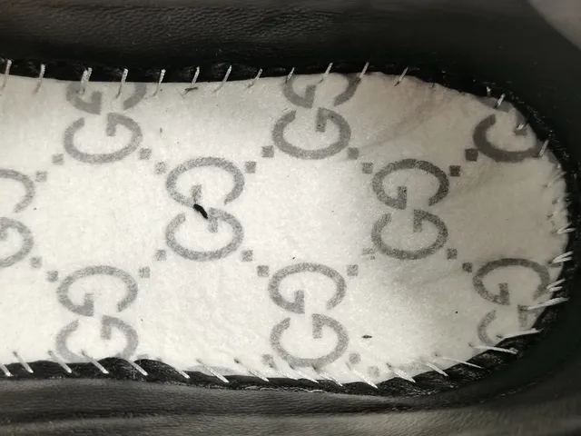 Gucci Rhyton Monogram Charcoal Gray and Black Lifestyle Sneakers 2