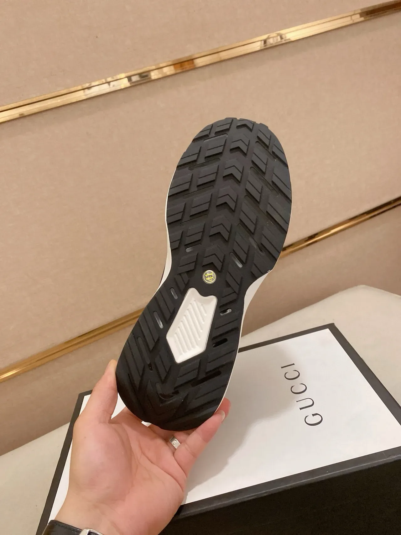 Gucci Screener Black Green Red Web Lifestyle Sneakers 9