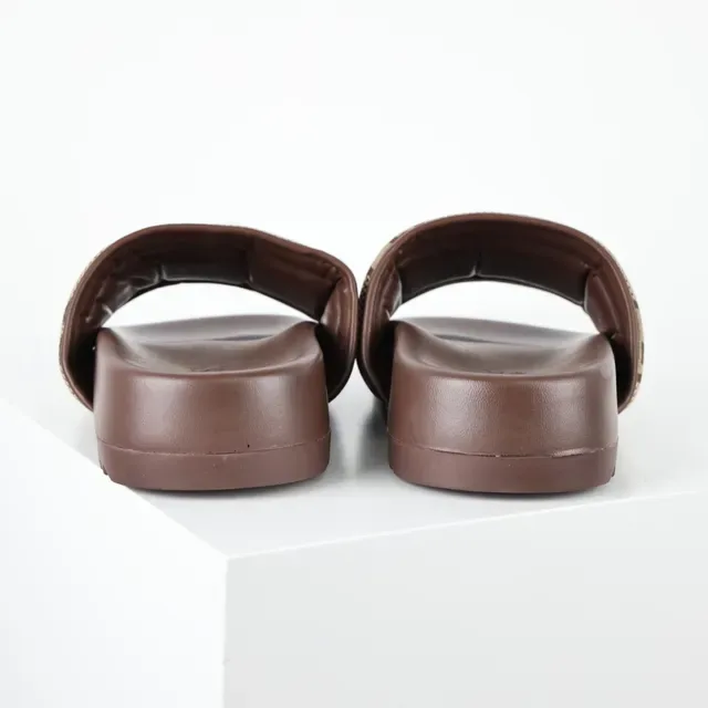 Gucci Screener GG Monogram Beige et marron sandales 8