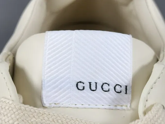 Gucci Screener White Blue Chunky Sole Graphic Side Logo Lifestyle Sneakers 2