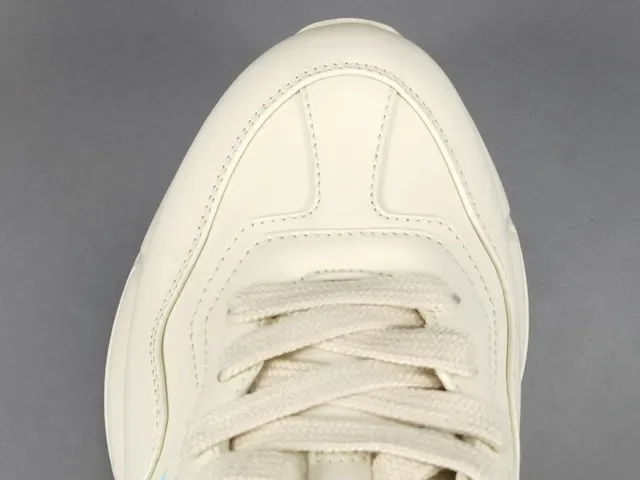 Gucci Screener White Blue Chunky Sole Graphic Side Logo Lifestyle Sneakers 4