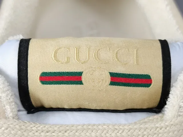 Gucci Tennis 1977 Off-White Green Red Web Lifestyle Sneakers 15
