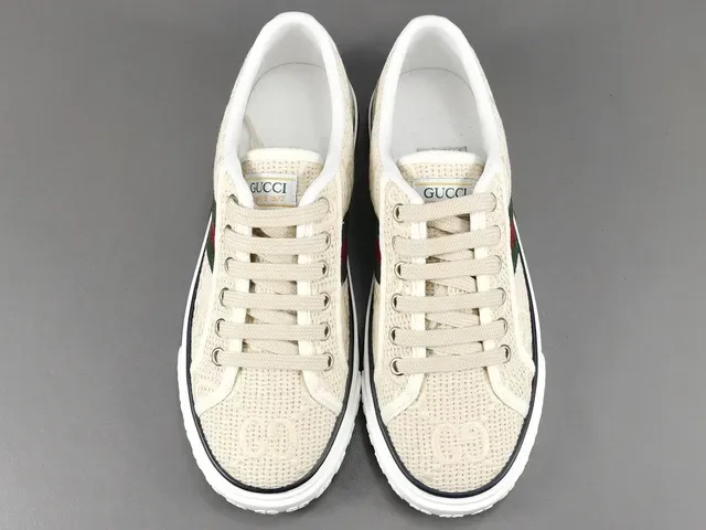 Gucci Tennis 1977 Off-White Web Stripe Lifestyle Sneakers 16