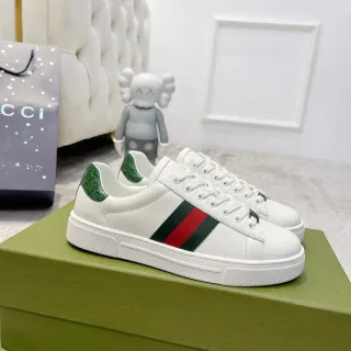 Gucci Tennis 1977 أبيض أخضر أحمر Web حذاء رياضي lifestyle