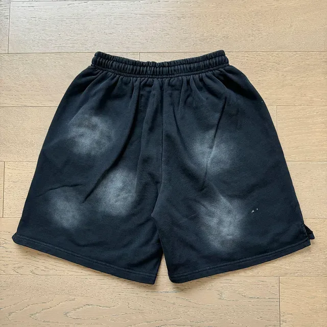 Hellstar Chándal Negro Acid Wash Gráfico de Llama 8