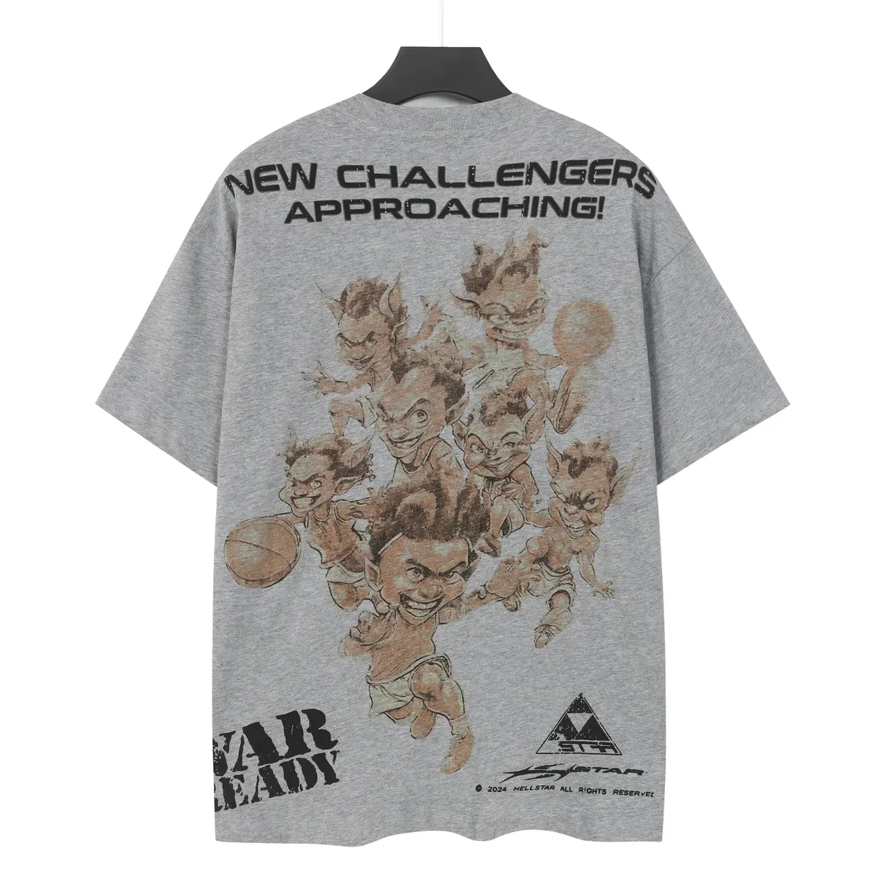 Hellstar All Stars Go To Heaven Graphic Oversized T-Shirt 3
