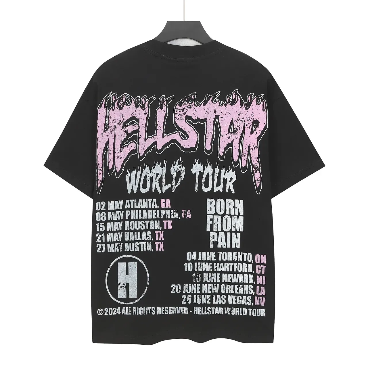 Hellstar Born From Pain Graphic T-Shirt 3
