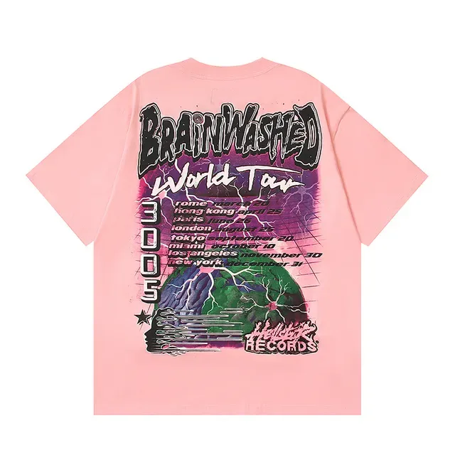 Hellstar Brainwashed 3005 World Tour Graphic T-Shirt 6