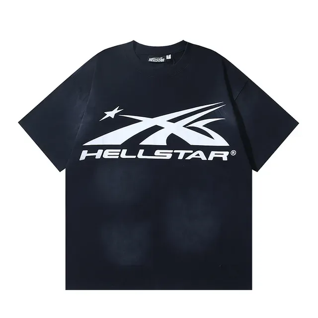 Hellstar Graphic Print Oversized Black T-Shirt 2