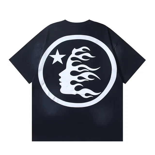 Hellstar Graphic Print Oversized Black T-Shirt 3