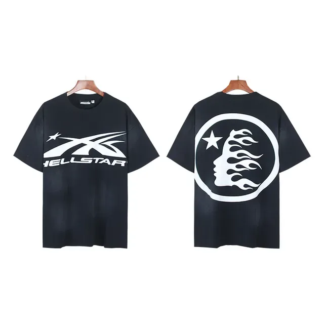Hellstar Graphic Print Oversized Black T-Shirt 4