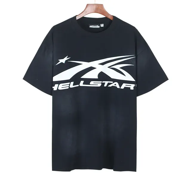 Hellstar Graphic Print Oversized Black T-Shirt 5
