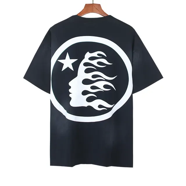 Hellstar Graphic Print Oversized Black T-Shirt 6