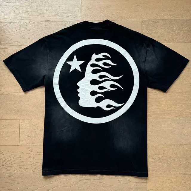 Hellstar Graphic Print Oversized Black T-Shirt 7