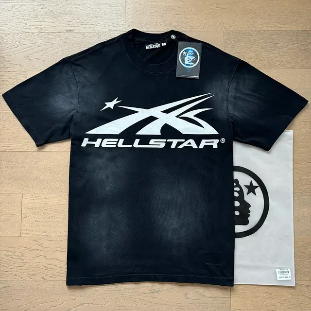 Hellstar Graphic Print Oversized Black T-Shirt 8